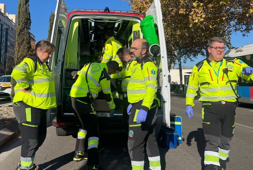 Una mujer y su pareja, heridos graves en Madrid tras ser apuñalados por el ex novio de ella en su domicilio